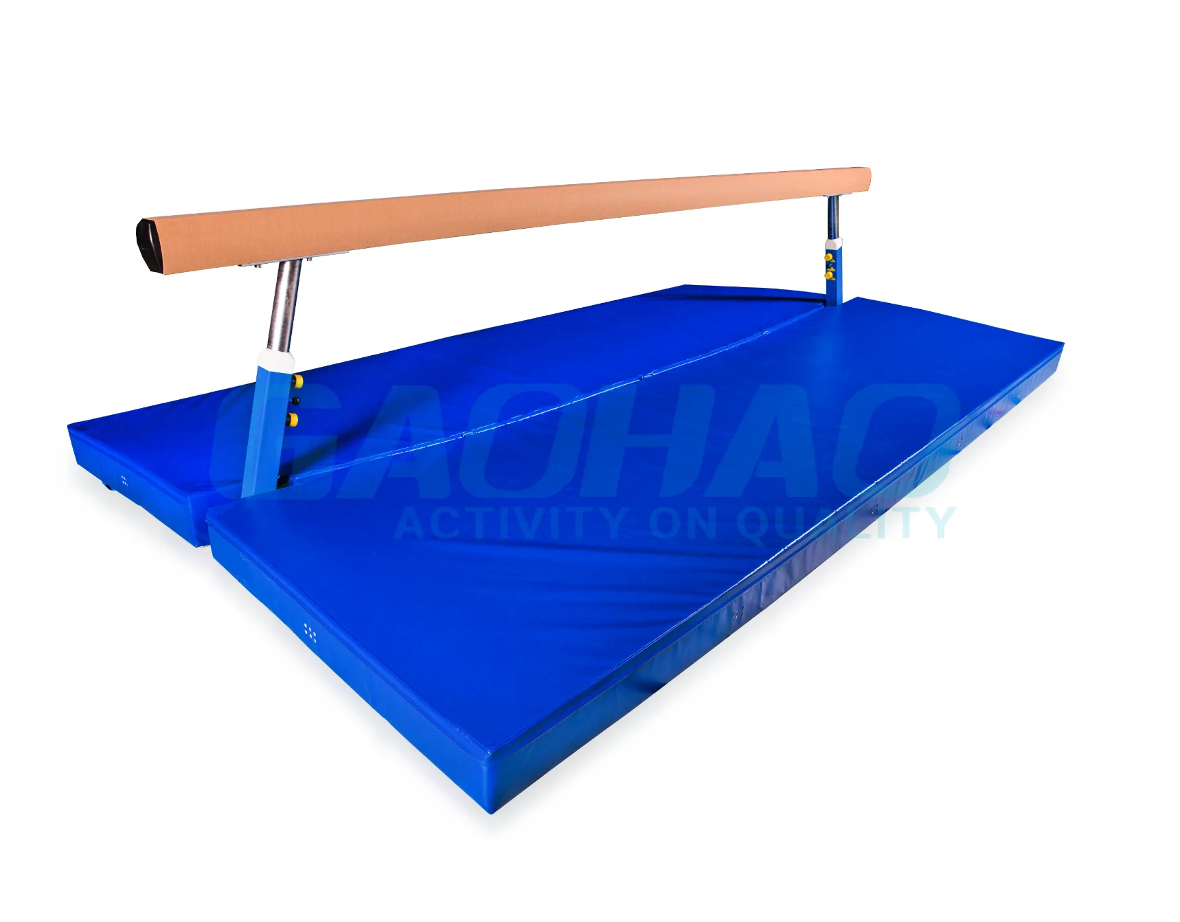 GAOHAO Gymnastic Balance Beam Fold Mat Club Space Save folding landing mat for balance beams length 5 meters