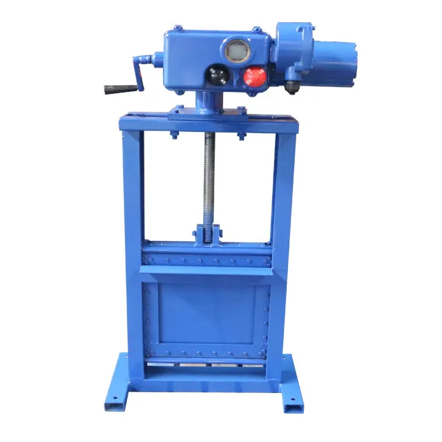 DN200 Water Gate Valve WCB 4-20mA Electric Actuator 380V Remote Control DC24V Over Torque protection Flange Link Valve Actuator