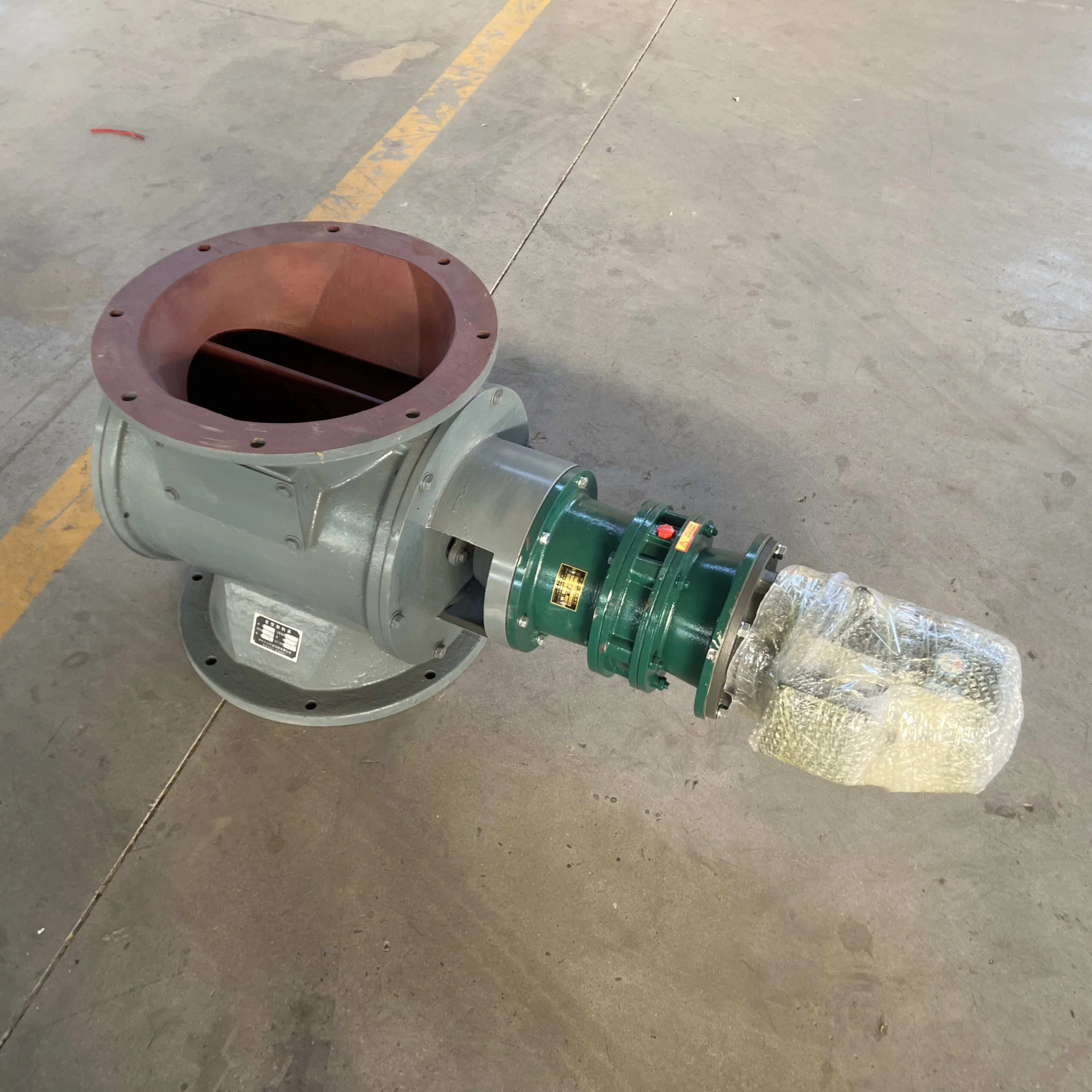 Industrial chain type electric rotary feed valve YJD-HX-26 star discharger