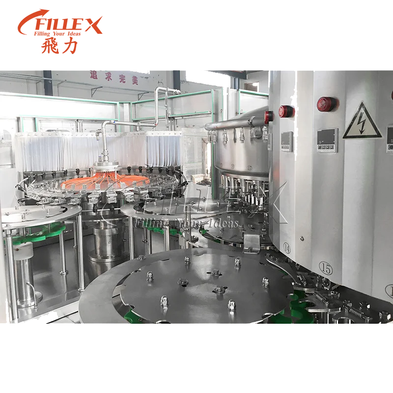 Automatic Milk Bottling Line Aseptic Filling Machine For Drink Milk And Juice For Sale