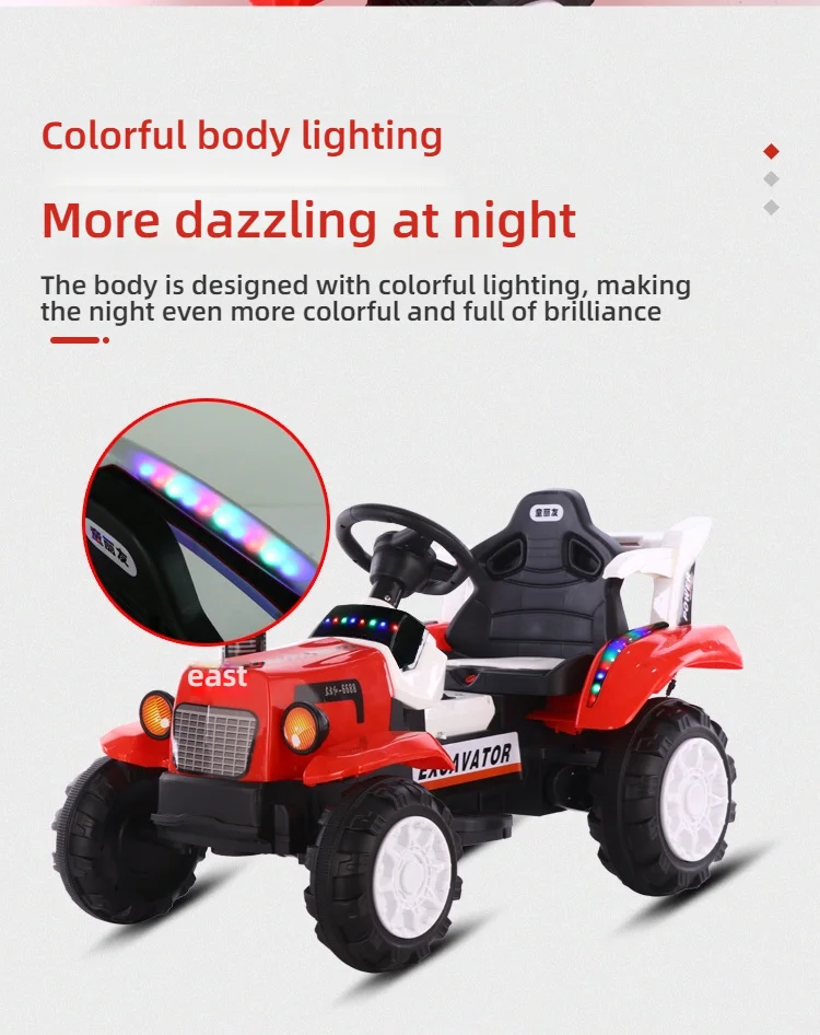 Kids Ride on Tractor, Children Electric Ride on Car toy Remote Control toys