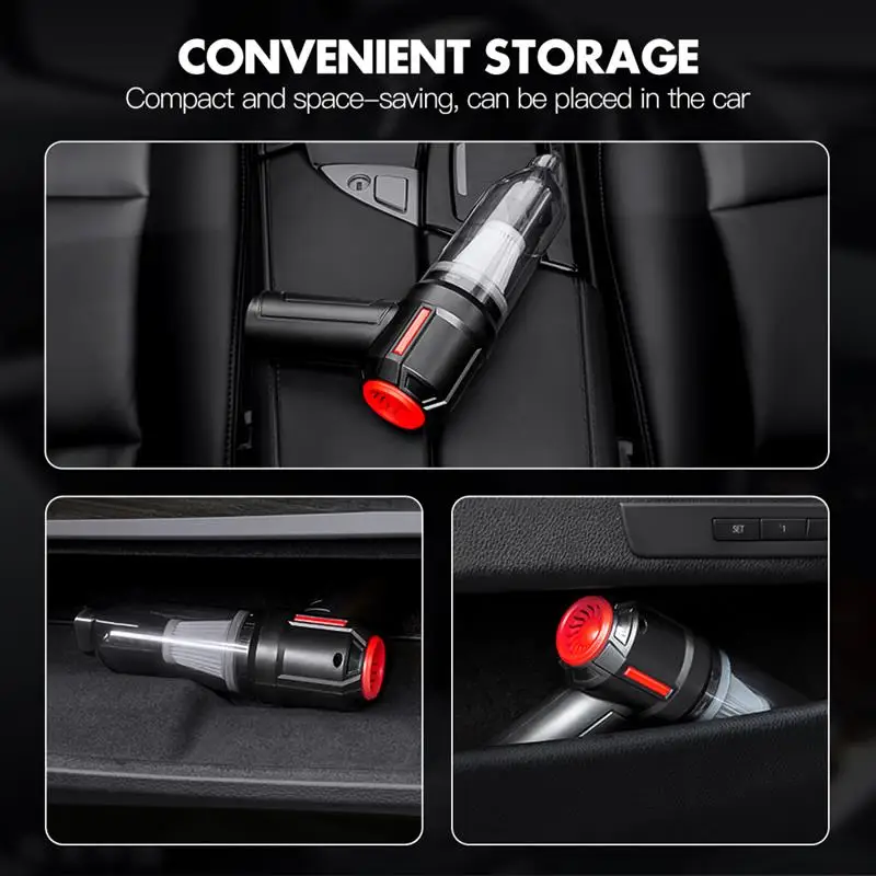 Wireless Cordless Car Vacuum Cleaner 4 In 1 And Air Pump Small Portable Mini Handheld Wet And Dry For Home Use With Blow Suction