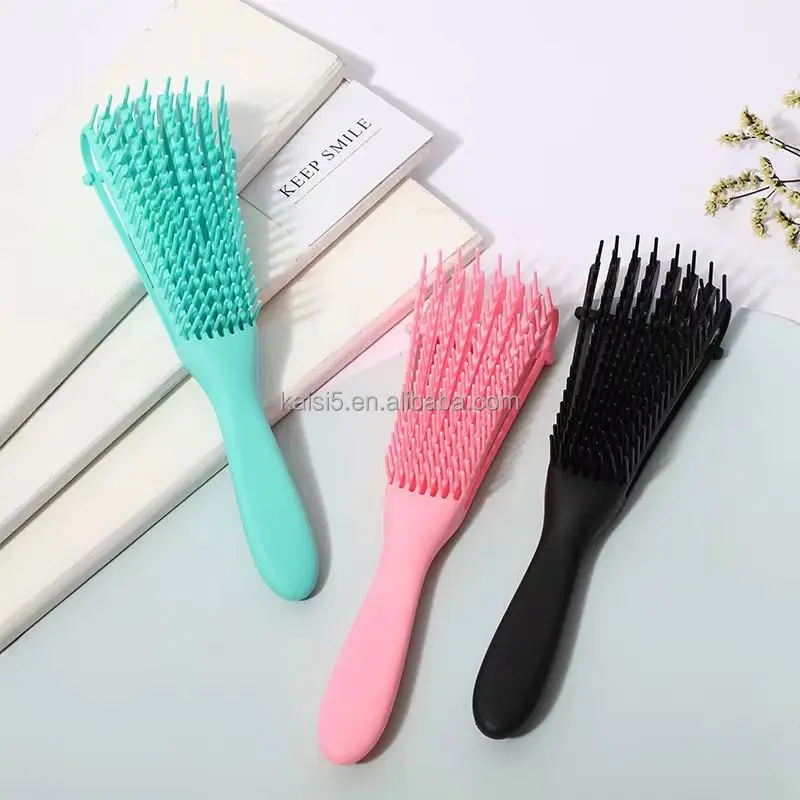 Detangling Hair Brushes. Eggdetangling Brush Detangler Haid Set Stretch Dark Pink Detangle Detangel With Logo Detanglibg For Wig