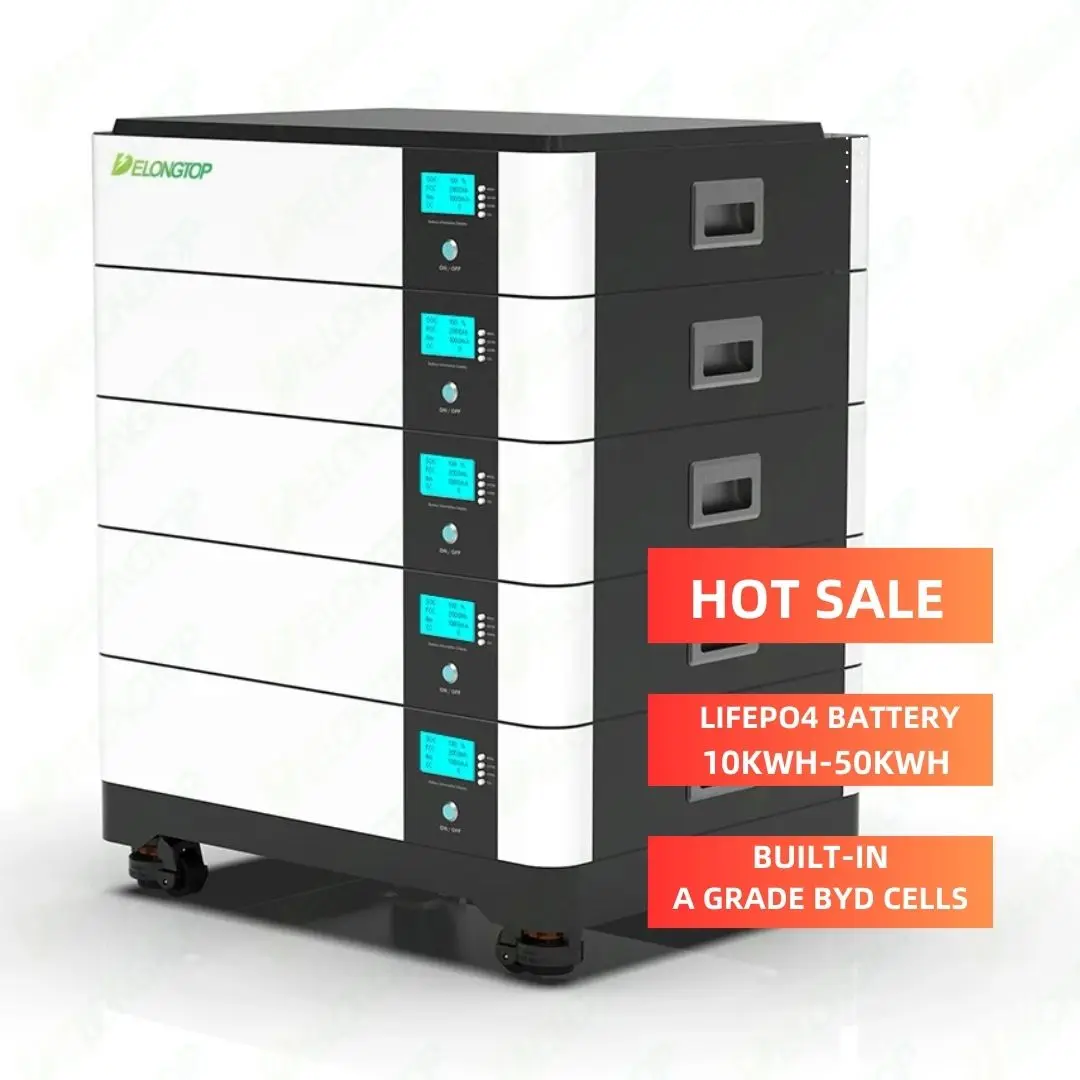 Lithium ion batteries 51.2V 48V 200ah solar lifepo4 battery pack for home use