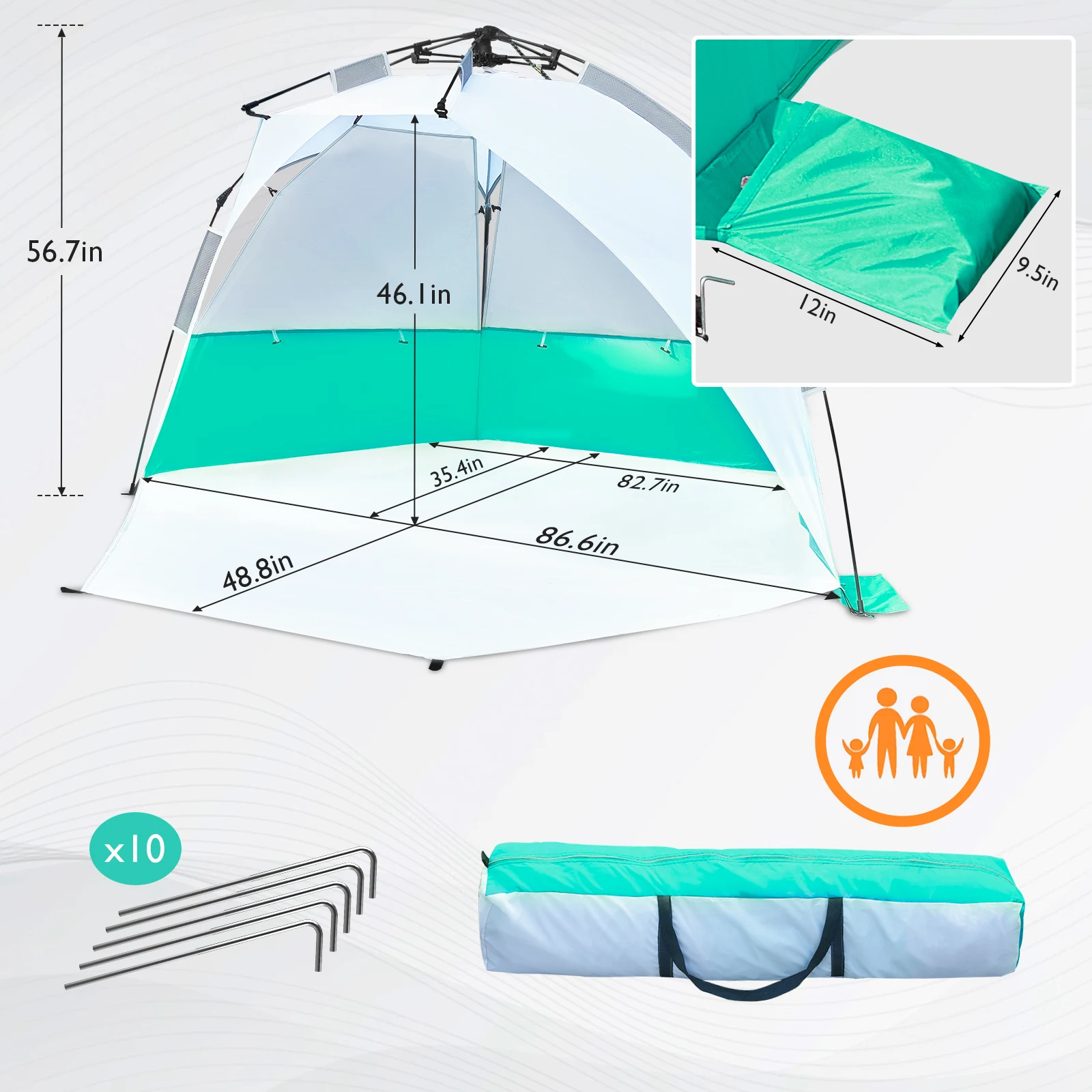 wholesale bulk pop up production manufacture foldable ultralight sun shade shelter beach tent