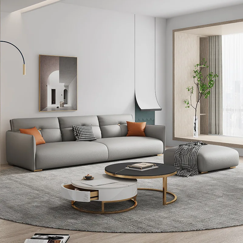 modern style small apartment high quality Antifouling sofa slipcovers nordic couches luxury sofa set furniture