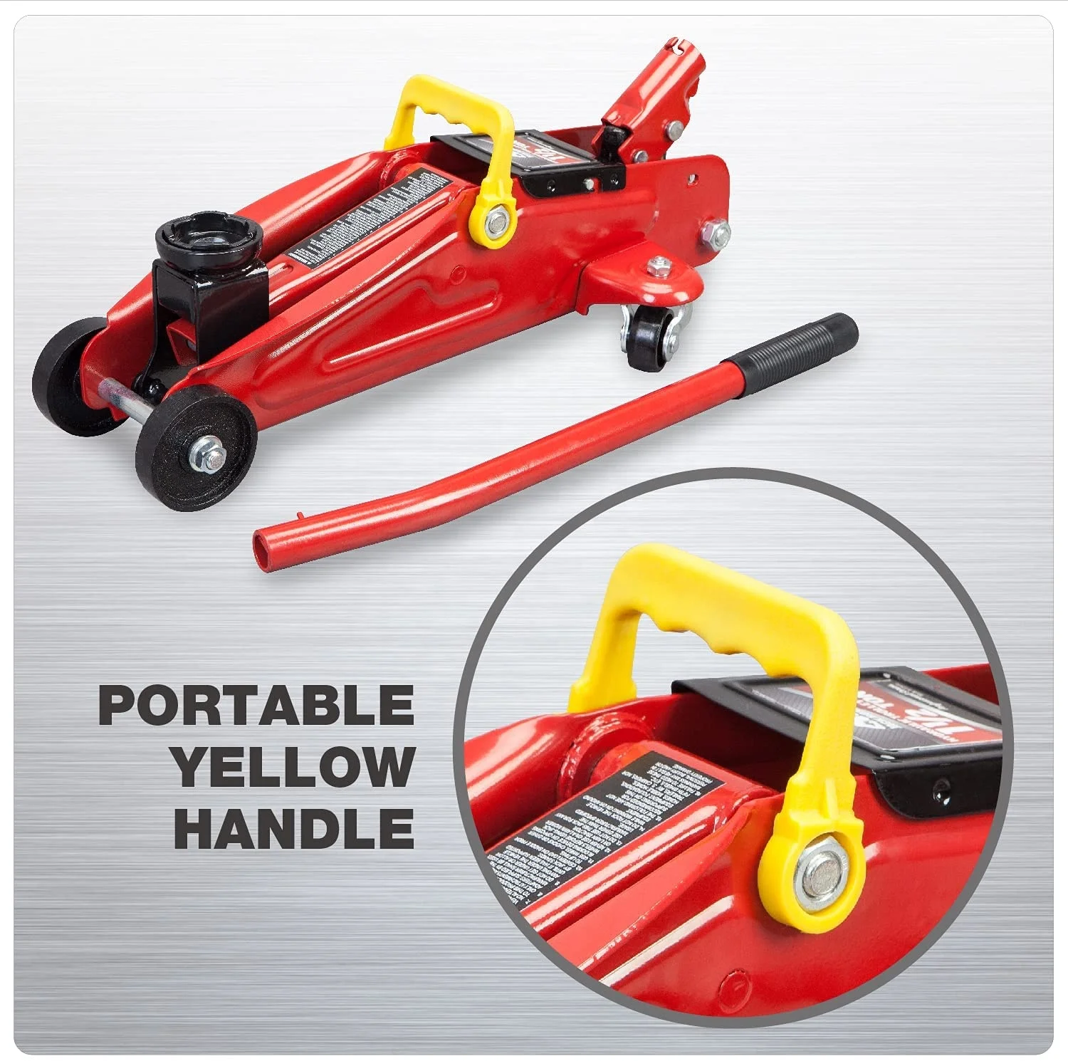 2 Ton portable Manual Car Hydraulic jack car repair garagr equipment floor jack