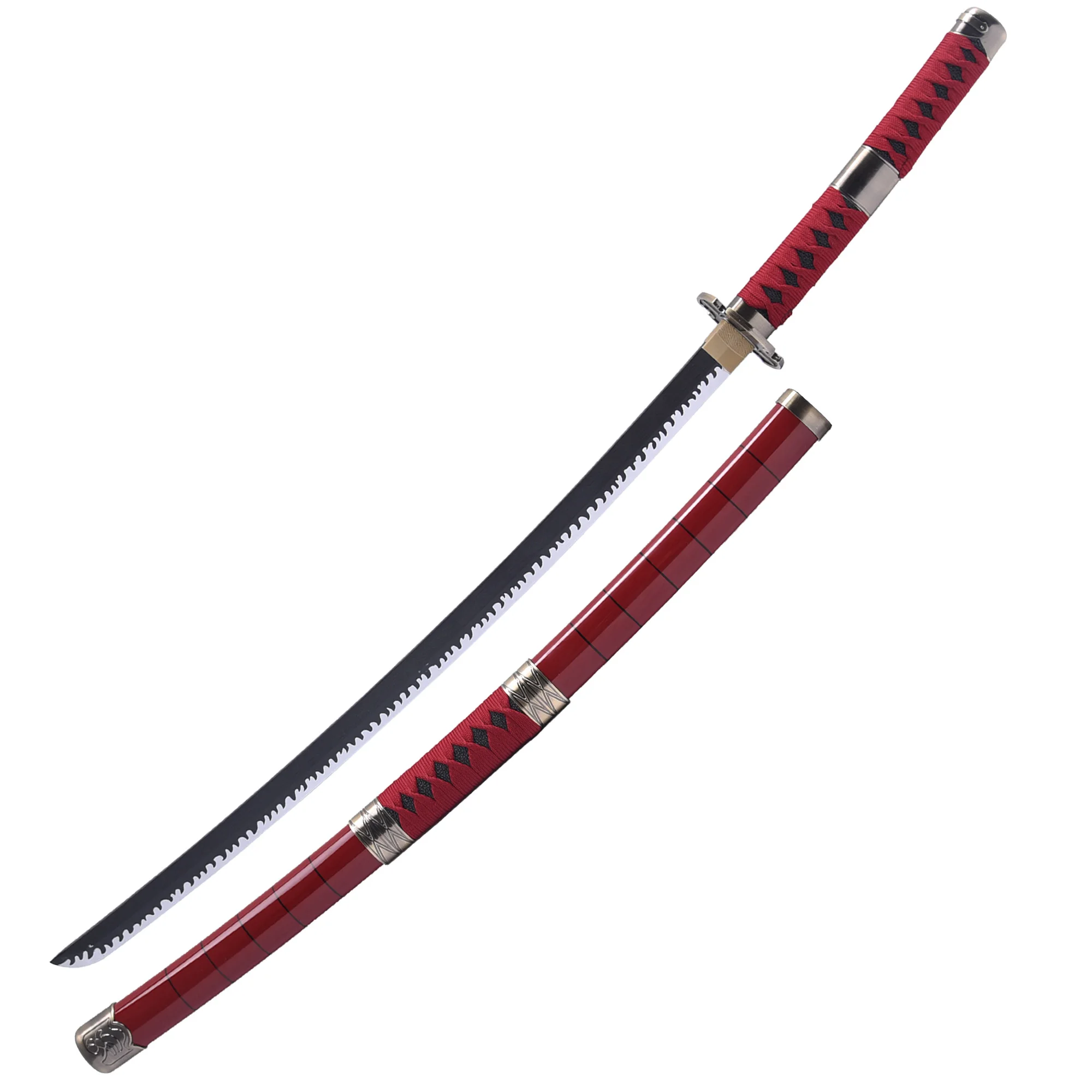 Japanese wooden sword cosplay second edition carbon steel comic sword Sauron sword three generations of ghost toru anime cos pro