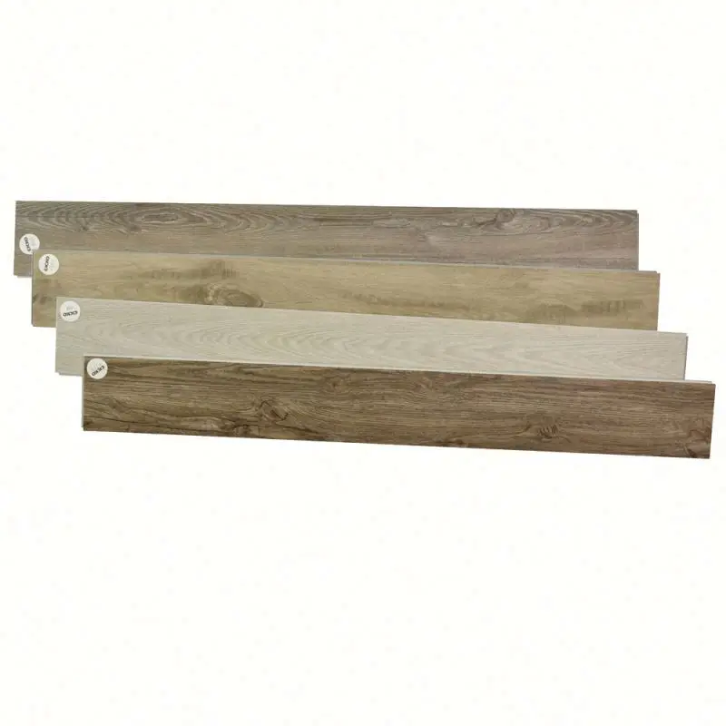 Cicko Wooden plastic interlocking tile fireproof waterproof anti-slip pvc flooring 5mm click clock