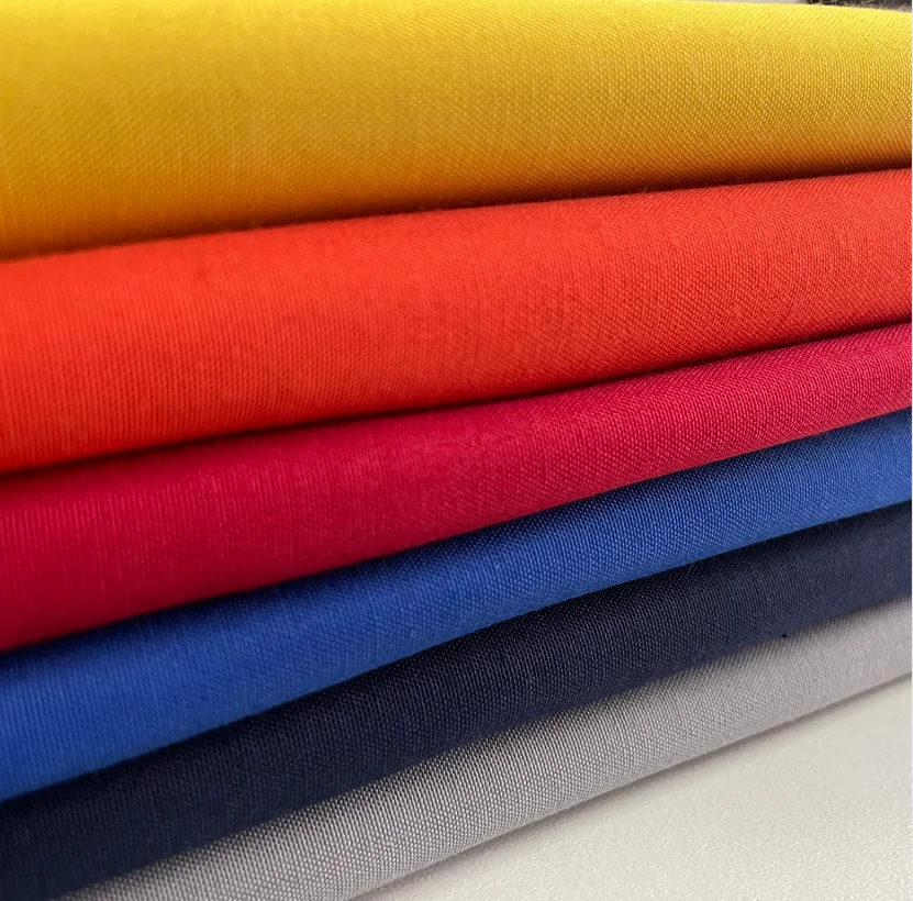 Wholesale 100% polyester 32S yarn plain weave textile fabric with Acid alkali resistant function