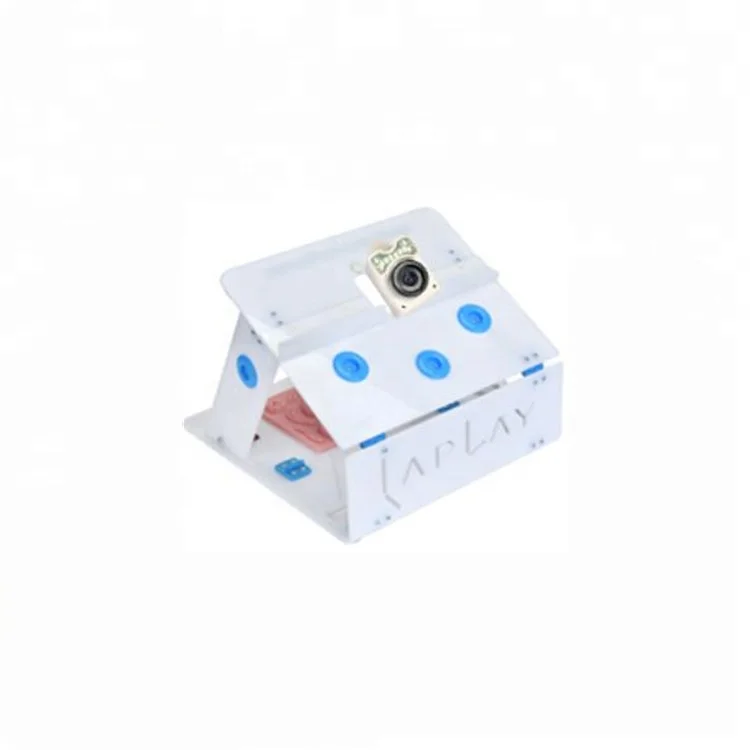 Reusable surgical medical laparoscopy gynecology training box including the camera instruments and training module