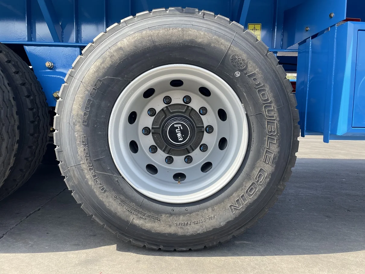 CIMC aluminium flatbed trailer