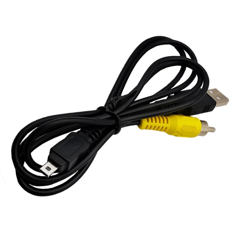 Wholesale Good Quality AV Audio Cables 50CM USB AM to 8P RCA Cables for Digital Camera