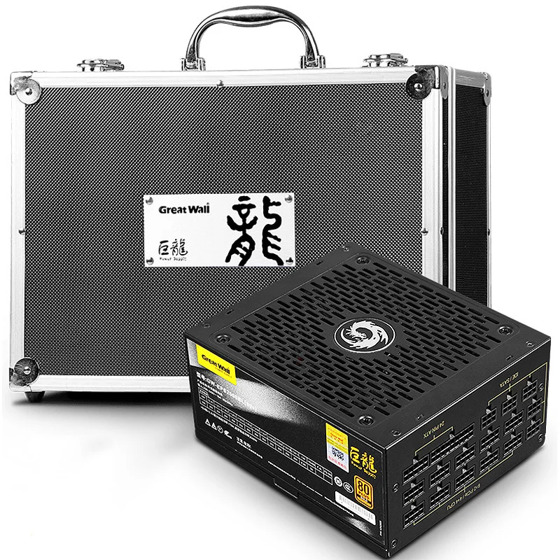 12V 2000w 80plus Gold Fully Modular Support 180-264V volt Machine  PC Computer  power supply