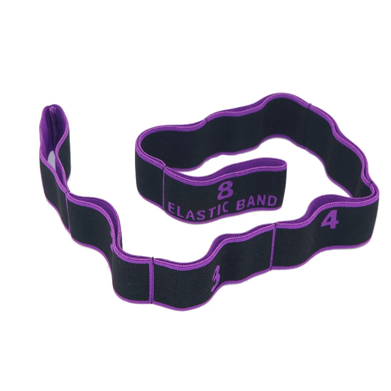 Factory Direct Wholesale Yoga Fitness Elastic Long Resistance Bands Ballet Dance Stretch Exerxise Band