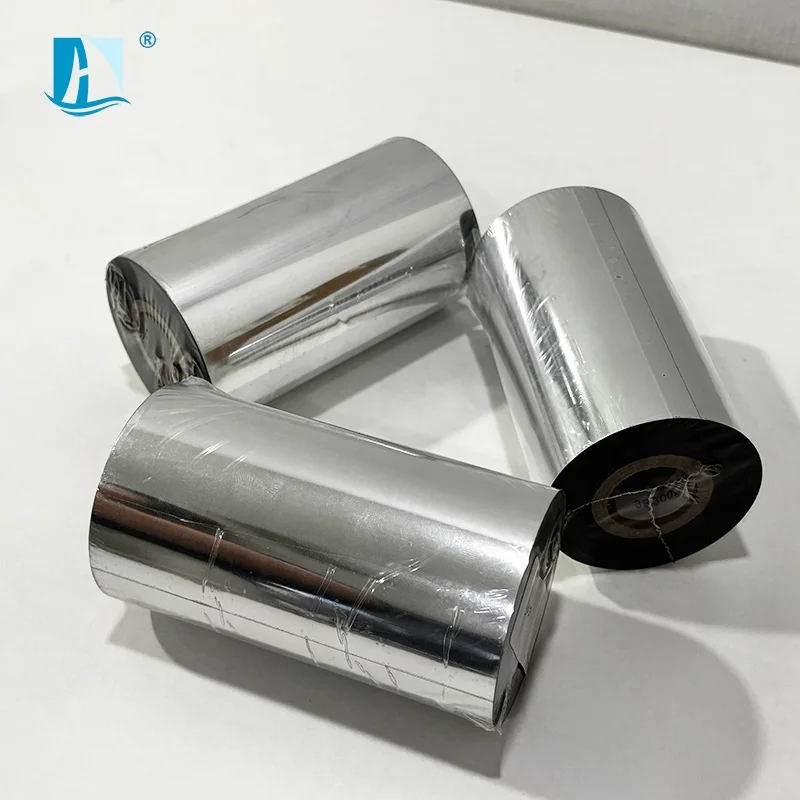 Thermal Transfer Ribbon Wax Resin Ribbon Color Ribbon Provides Accurate and Clean Cutting for Custom Label Sizes