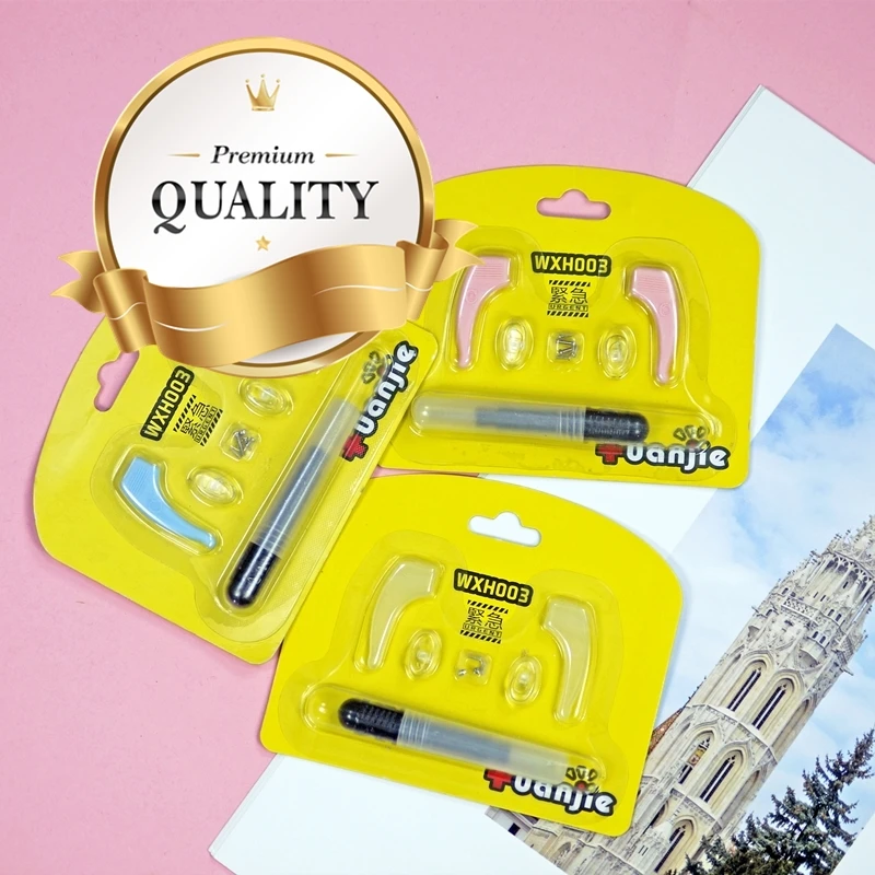 
Wholesale Cheap Glasses repair kit Screwdriver Screw Glasses hook Silica gel high quality Easy Carry portable collection set 