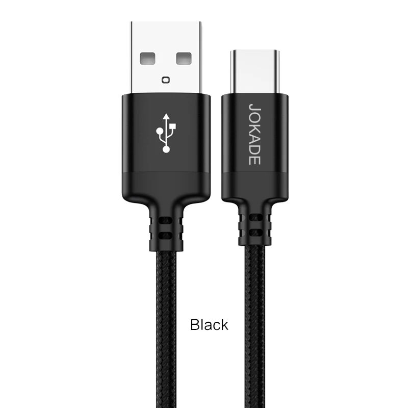 KAKUSIGA&JOKADE 2023 hot selling 2m long USB braided wire data cable smart  fast charging Data Cable