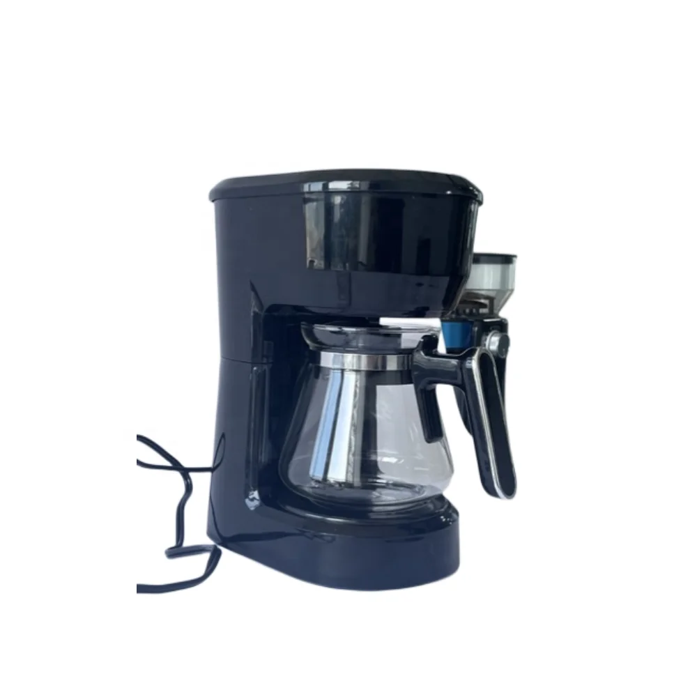 Regular 220V electric filter coffee machine 4-6 cups smart ground drip coffee makers with glass carafe