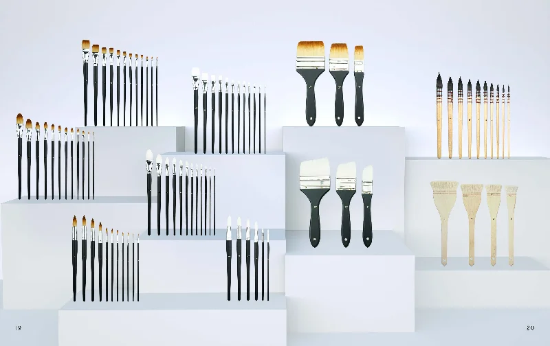 High Quality Custom Wholesale Nylon Hair Artist Brush Professional Watercolor Brush Set