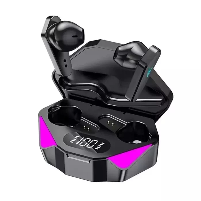 Trending Product X15 IP4 LED Digital Display Smart Touch 200mAh Headsets Gaming In-ear Earphones