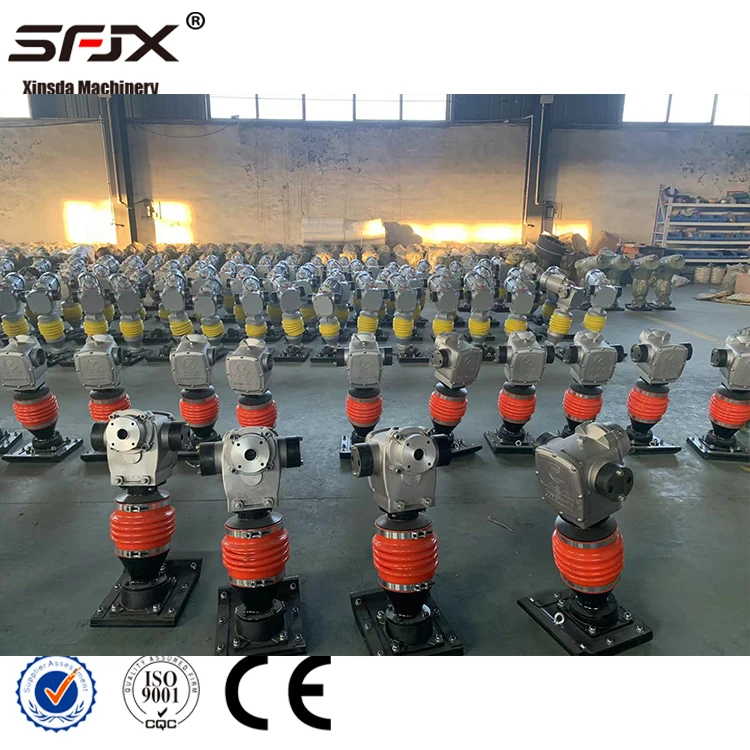 HCD110 electric rammer tamper jumping jack wacker soil impact vibrating tamper with 3kw motor