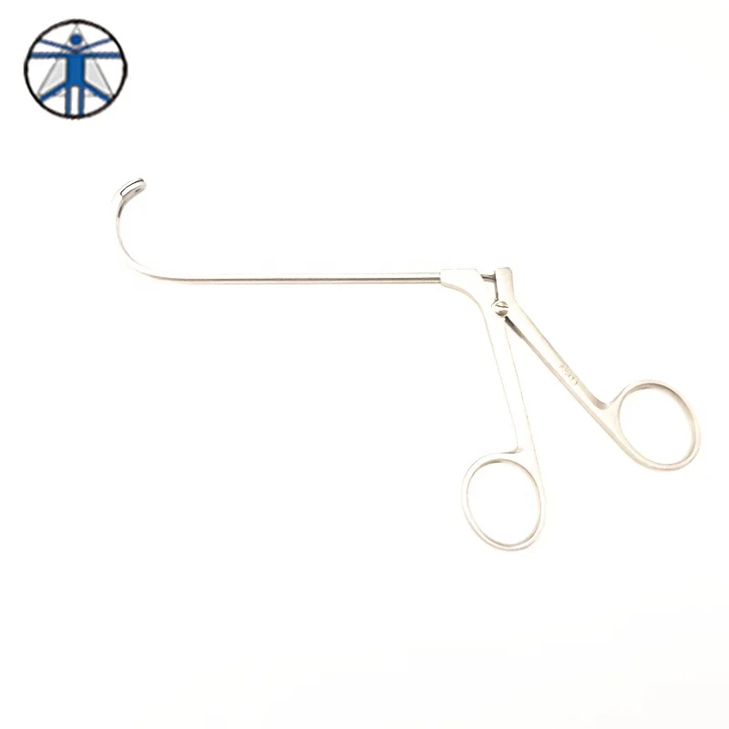ENT ent хирургические щипцы, щипцы для захвата носа, Длинные изогнутые, вверх 115 градусов