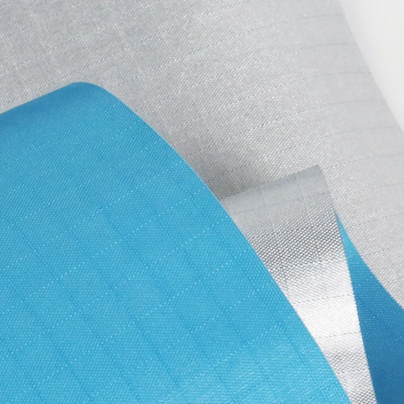 Car Cover  Fabric 210t 100% Polyester taffeta 5-division Pu Silver Coated Waterproof Fabric For Tent For Umbrella