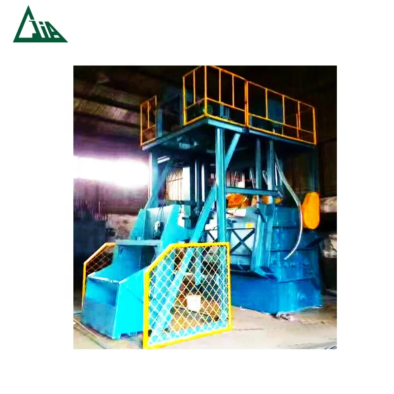 Professional manufacturer QR3210A tumble belt/ rotoblast shot blasting machines for pipe fittings