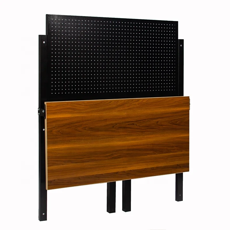 High Quality Anti-static Folding Working Table  With Solid Rubber Wood  And Mass-producible for Living and Working