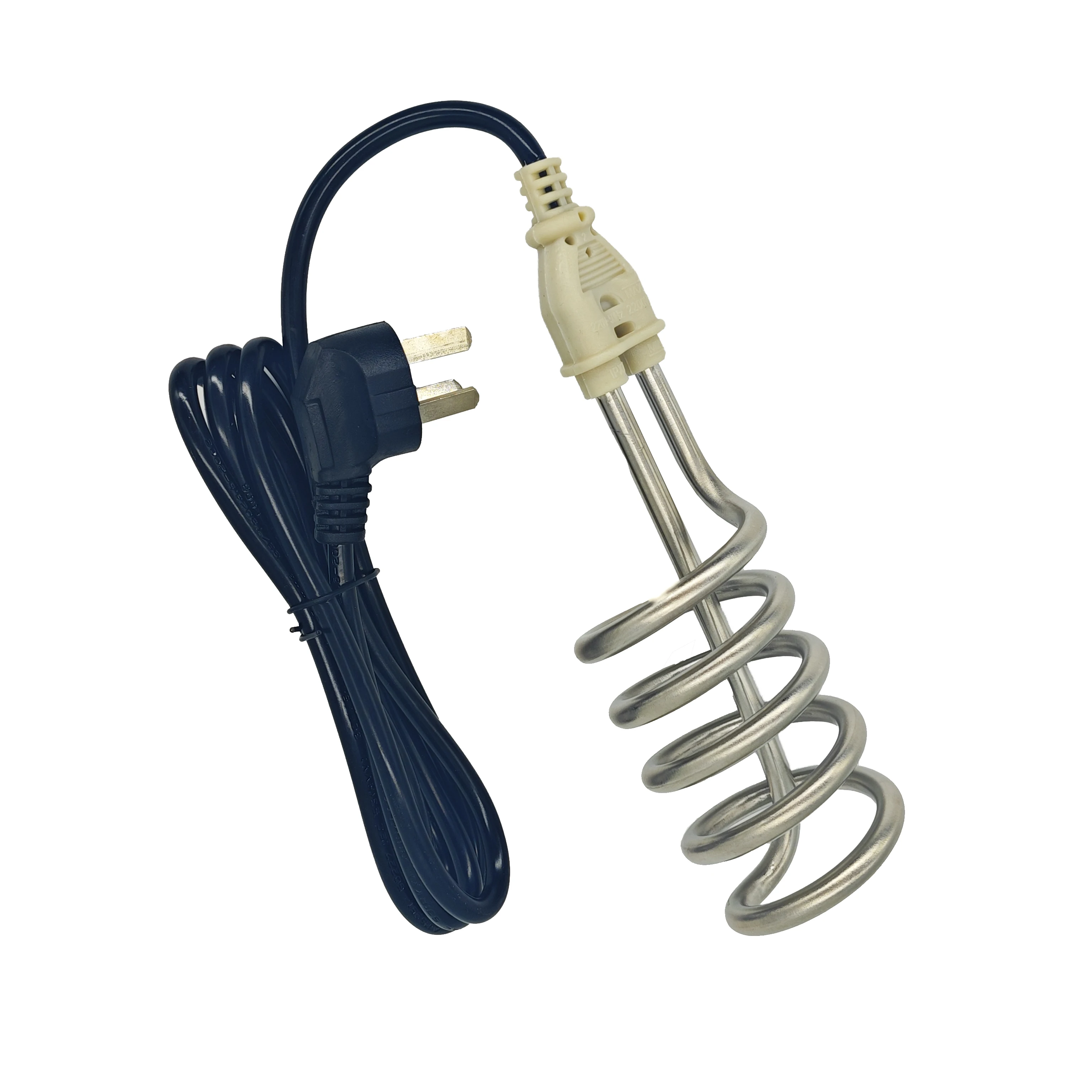 Spiral immersion electric heater 2500W safety hot water heating tube