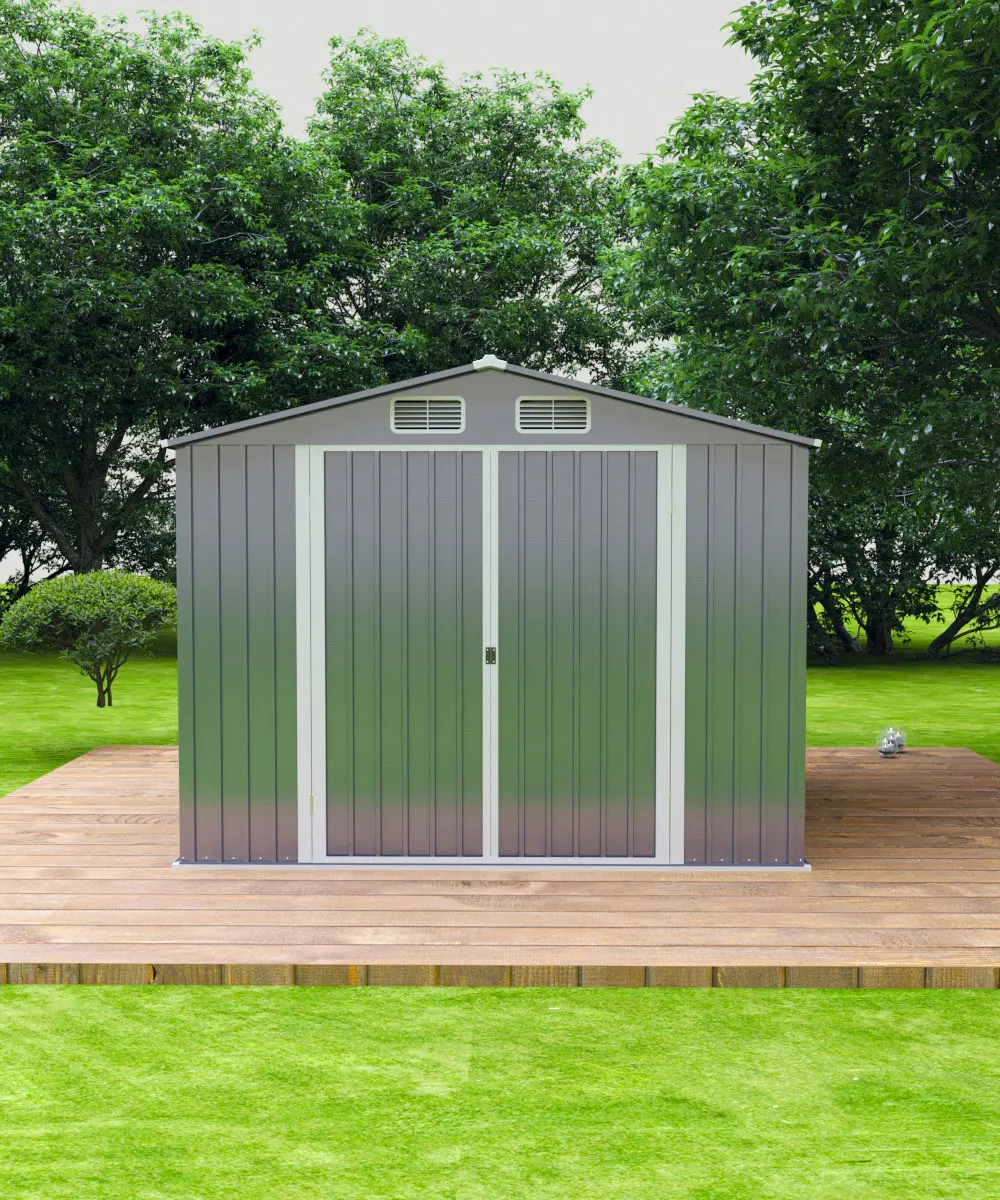 Cheap Custom wholesale 6x5 luxury cedar wood house outdoor storage shed garden tool