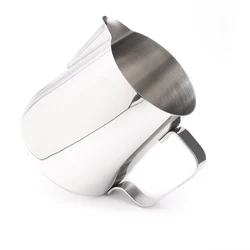 600ml Mini Silver Milk Jug Stainless Steel Cup for Milk Frothing Pitcher