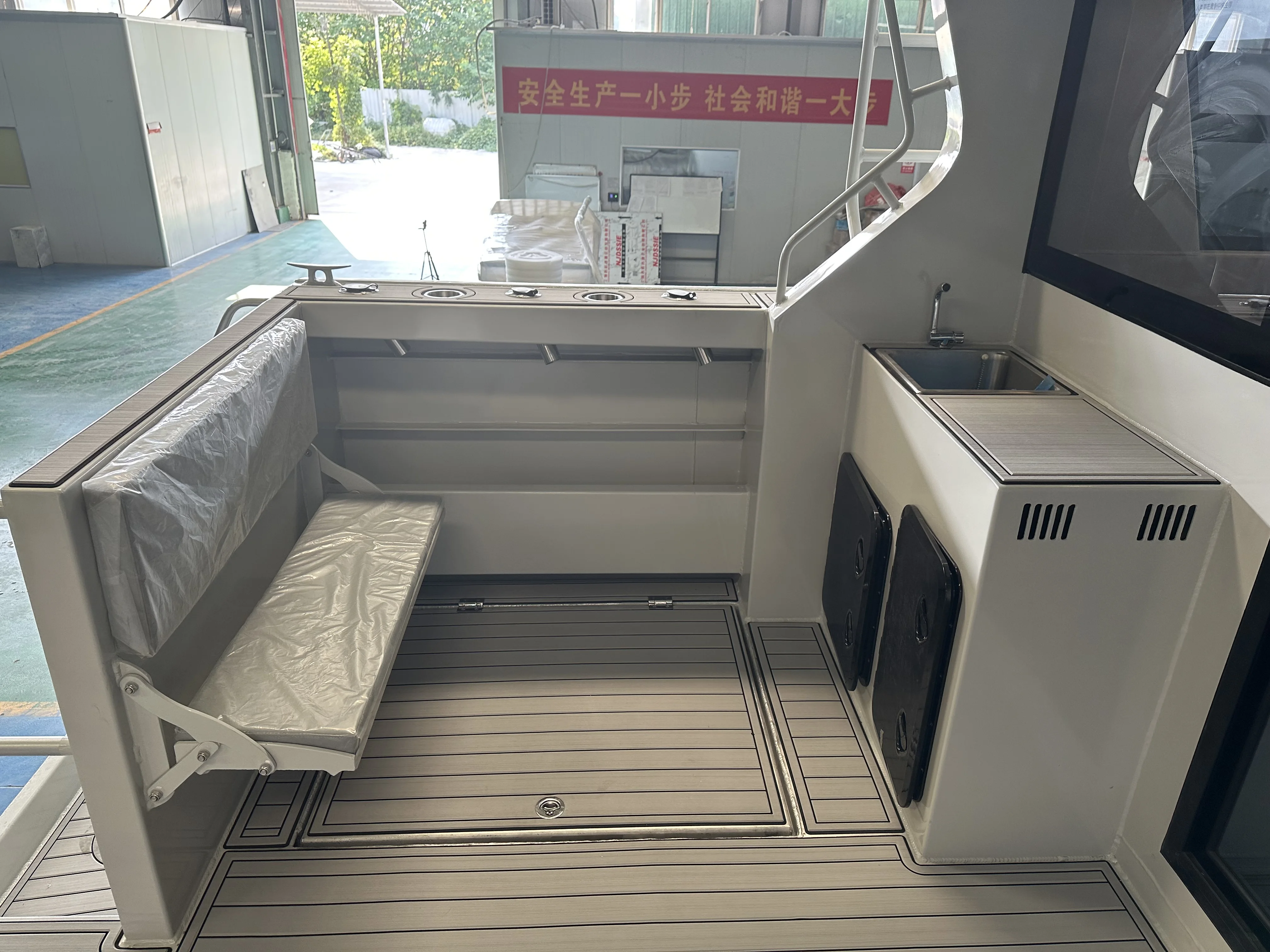 2024 Aluminum Ferry Passenger Boats 15 Person Speed Boat Tour Boat 10m Catamaran for Sale