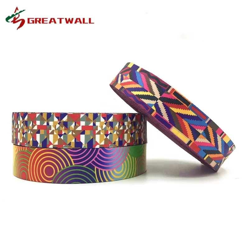 Custom Heat Transfer Printing Sublimation Polyester Webbing Hot Sale 2 Inch Shoes Garment 100% Polyester Bags Eco-friendly