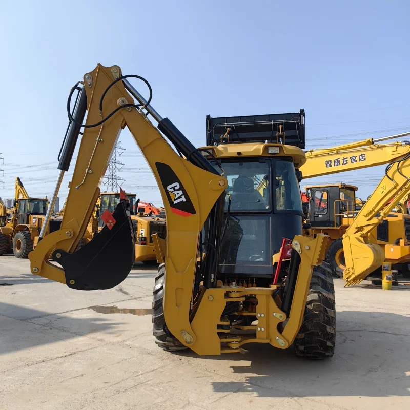 Экскаватор-погрузчик Caterpillar CAT420F используемый Средний оригинальный двигатель имеет надежное качество и долговечность по хорошей цене при строительстве