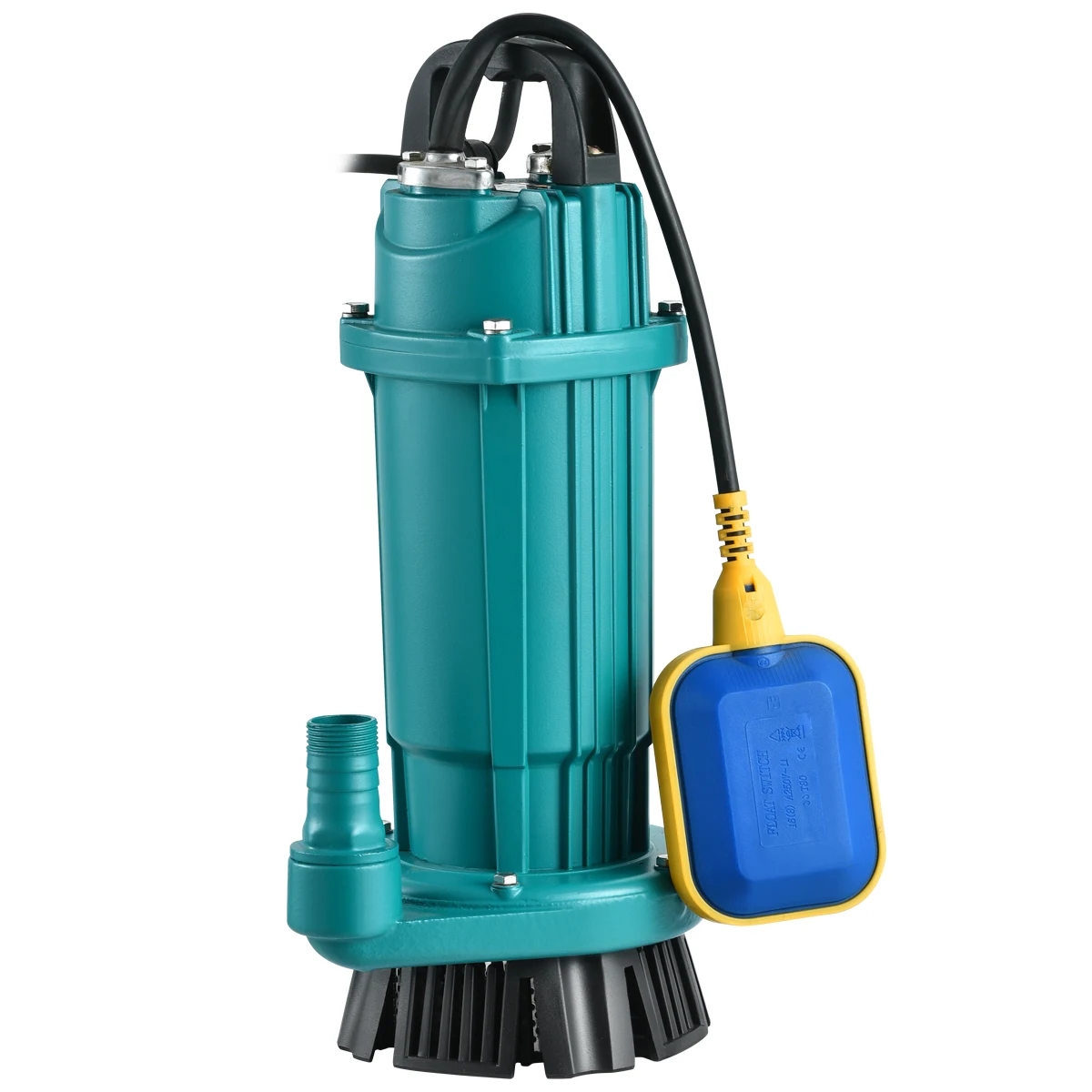 QDX 2INCH 1HP 750W Aluminium Impeller Submersible Electric Water Pump with Flow Switch bomba sumergible de 2 pulgadas