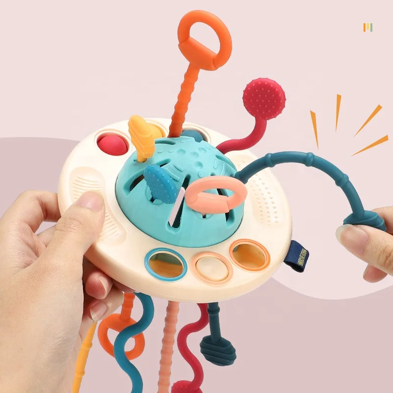 OEM ODM Food Grade Silicone BPA Free Phthalate Free Motor Skill Montessori Sensory Toys Educational Toy For Baby Toddlers