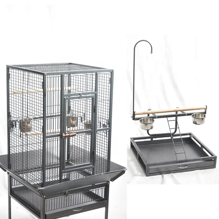 Comfortable White Seed Catcher Big Metal For Cages Vietnam Iny Aviary Decoration Wedding Flight Extra Large Bird Cage