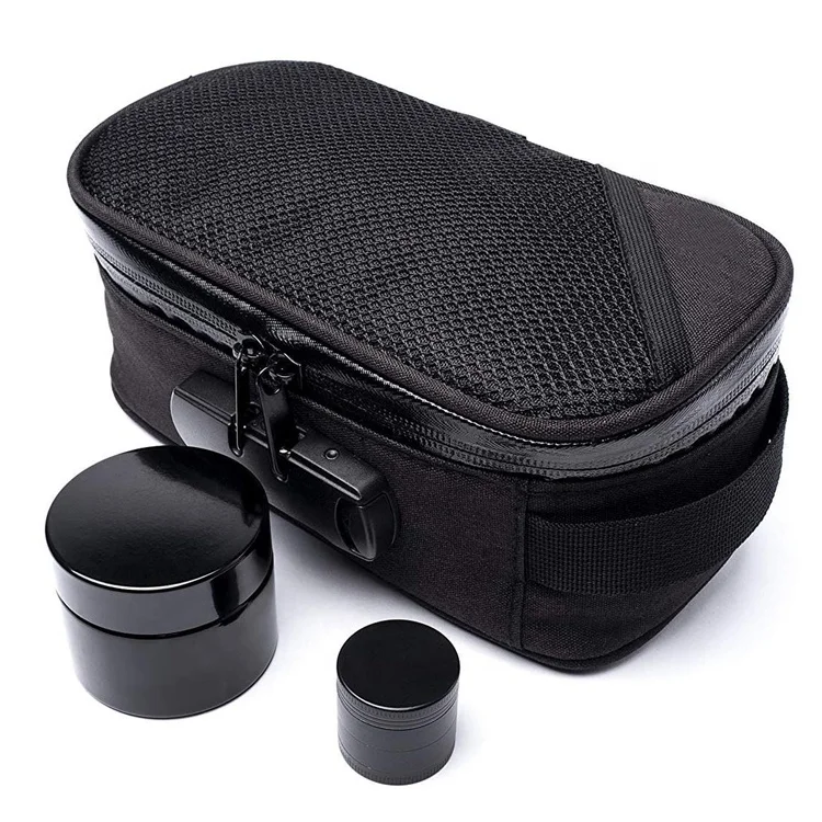 Stash Bag Smellproof Accessories Odor Custom Smoking Hard Smell Proof Case With Lock