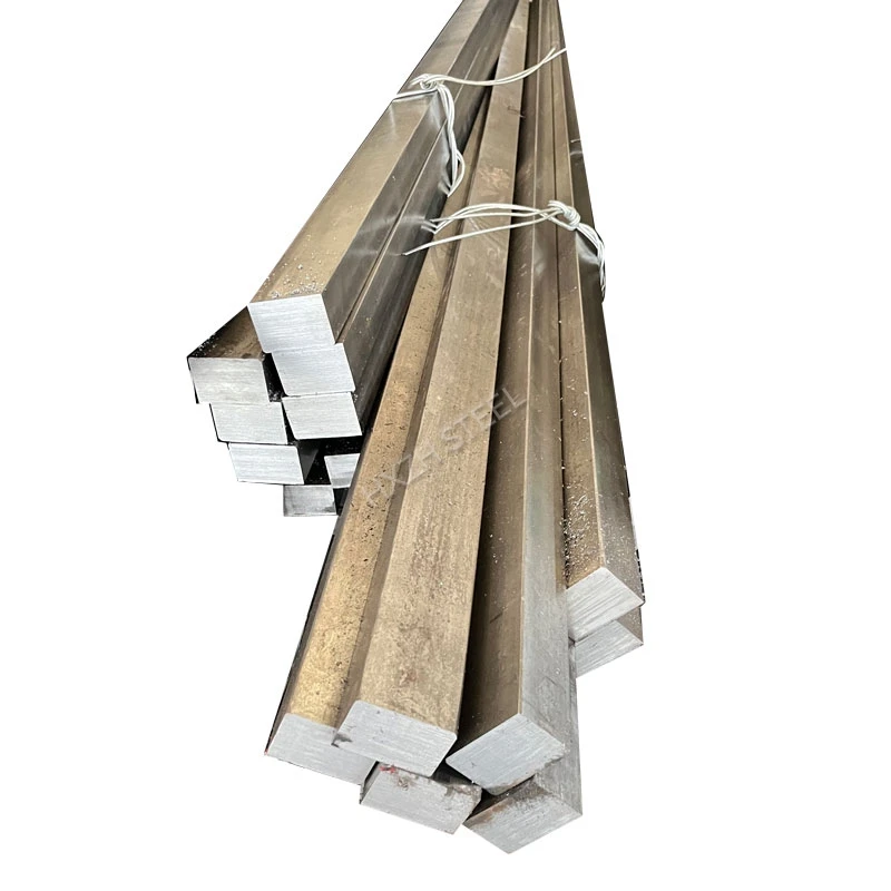 Заводская горячекатаная низкая цена углеродистая сталь Astm 1045 C45 мягкий черный стержень 10x10 мм квадратная древесина