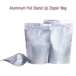 Wholesale Zip lock Stand Up Pouch Aluminum Foil Lined Black Coffee Beans Packaging Bags