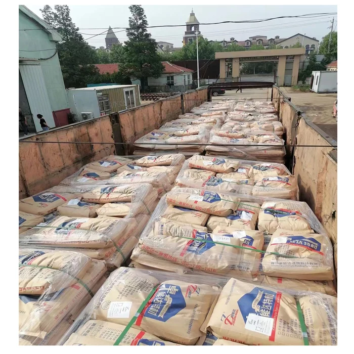25kg kraft paper bag Track filling mastic Gravity mortar for wind and sound barrier steel plate mounting and filling
