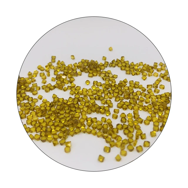 
MCD Rasmo yellow synthetic diamond rough stones per carat for diamond tools 