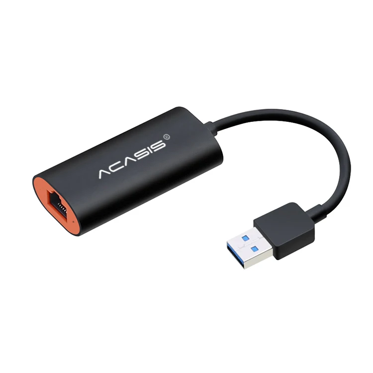 Адаптер Ethernet ACASIS USB 10/100/1000 Мбит/с сетевая карта к RJ45 Lan для MacBook Windows 7/8/10