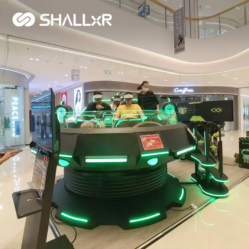 ShallxR VR Immersive Upgrade 720 Rotation Motion Chair 5 Players VR Game Machine Full Set