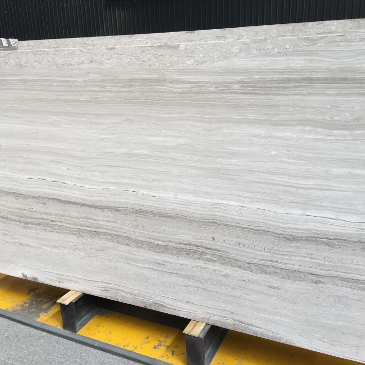 Деревянный белый мраморный