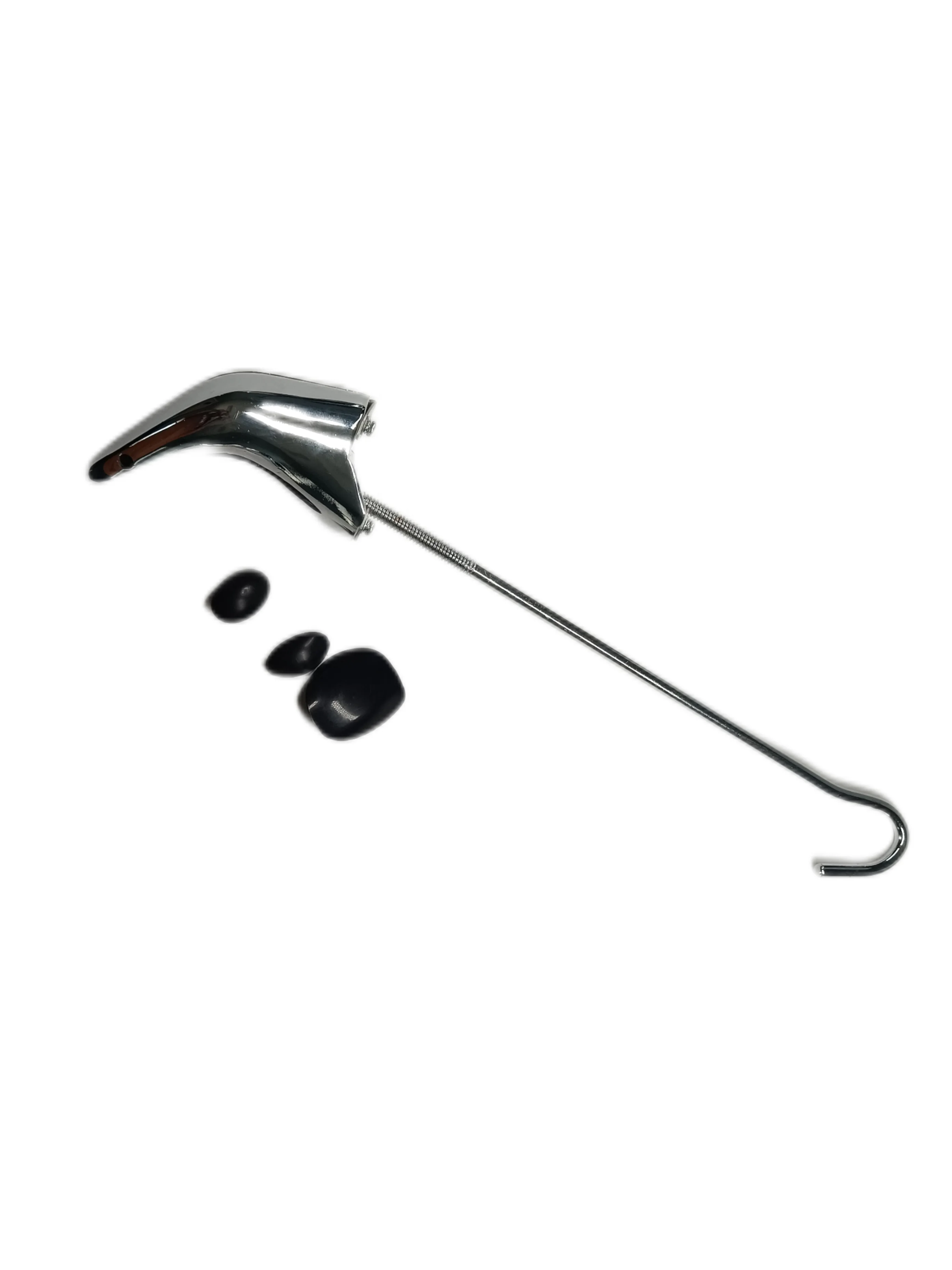 Two Way Aluminium Alloy Strong Men/Women Shoe Expander with Handwheel Silver Durable Metal Boot/Shoe Stretcher - SS06CM