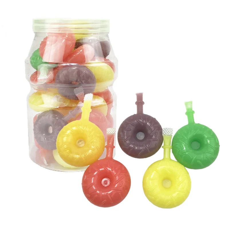 wholesale jelly bottle donut shaped to absorb fruit flavor jelly soft jelly wholesale
