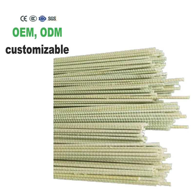 Stable and long lasting frp rebar plastic rods FRP rebar production line fiberglass rod gfrp bars Fiberglass Rebar
